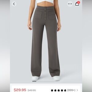 HALARA Day Stretch High-Waisted Straight Leg Pants